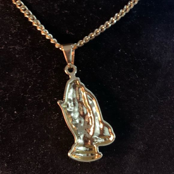 Praying Hands Pendant - Picture 2 of 5